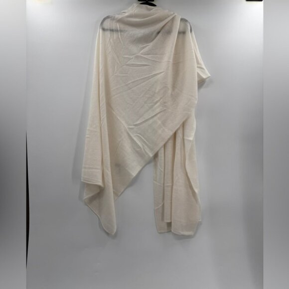 J.Crew Oversized cashmere wrap Ivory - Picture 7 of 8